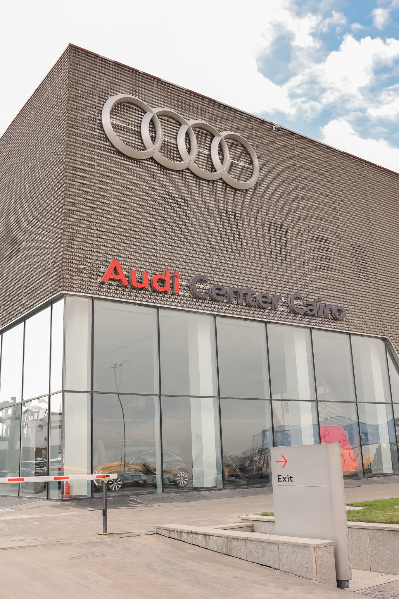 Automotive showroom